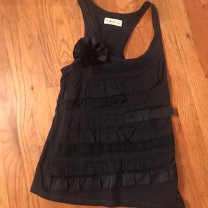 Abercrombie and Fitch Ruffle Tank